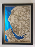 Liverpool Lasermap Art